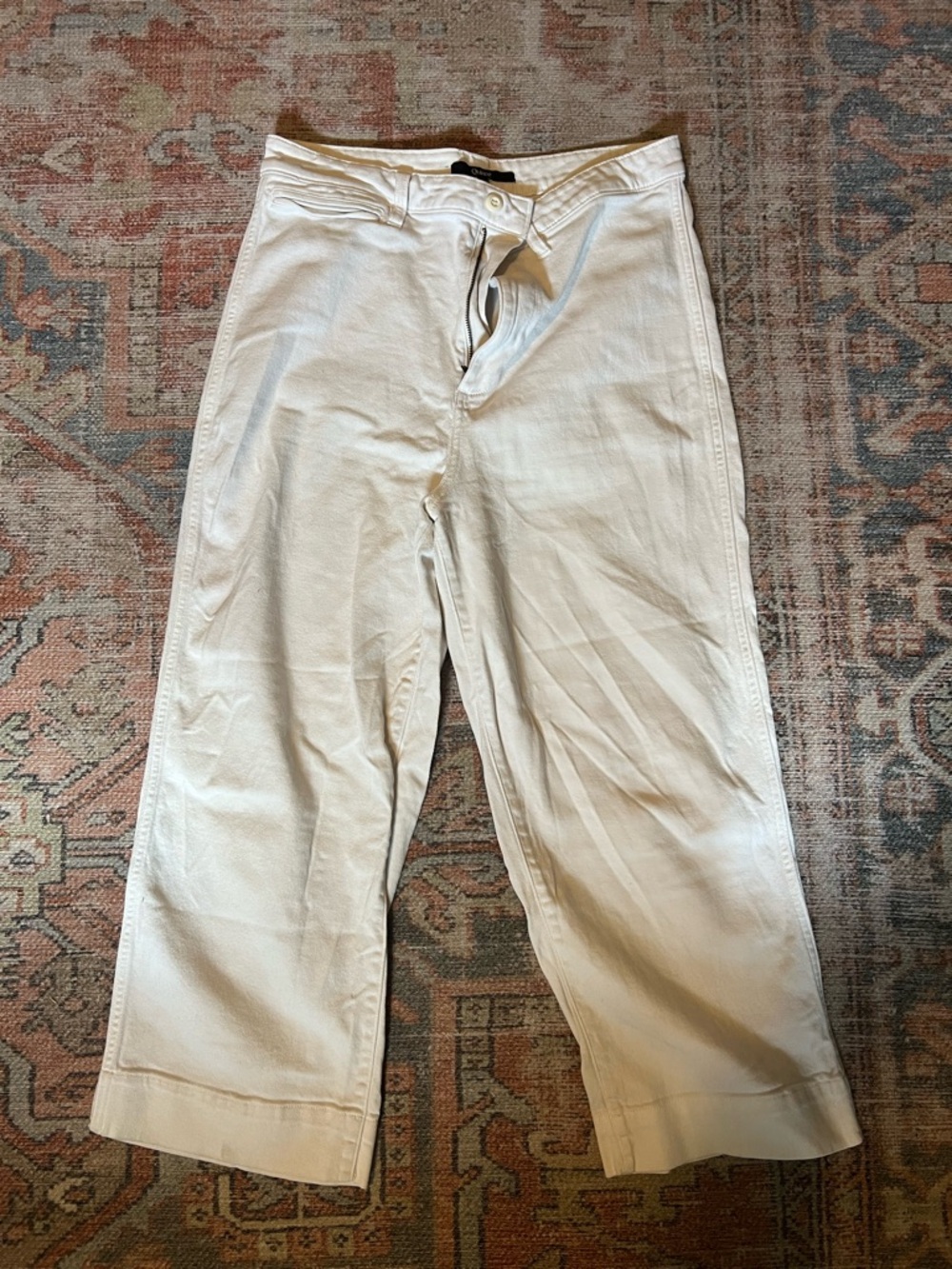 Quince Wide Leg Crop Pant